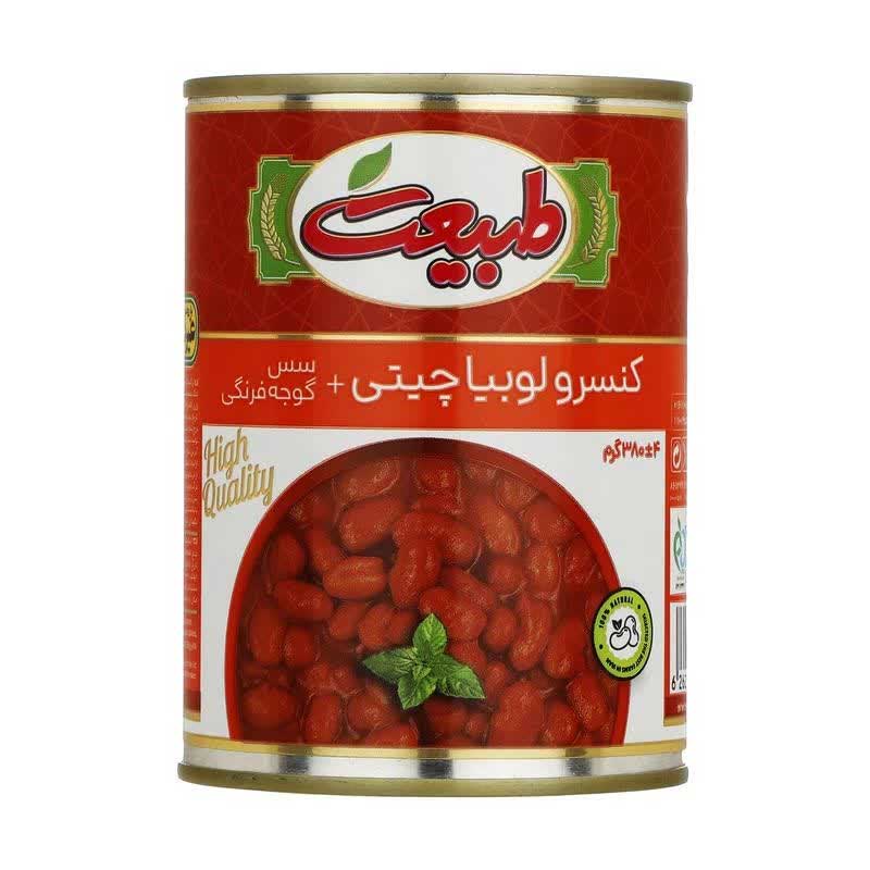 کنسرو لوبیا چیتی طبیعت