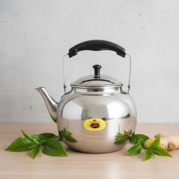 کتری استیل لوله ای دسته دار سایز 4